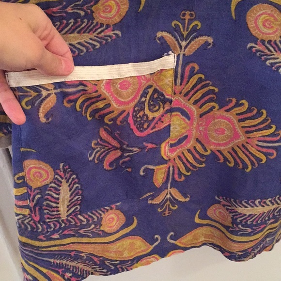 Jcrew multi color tunic - Picture 3 of 4